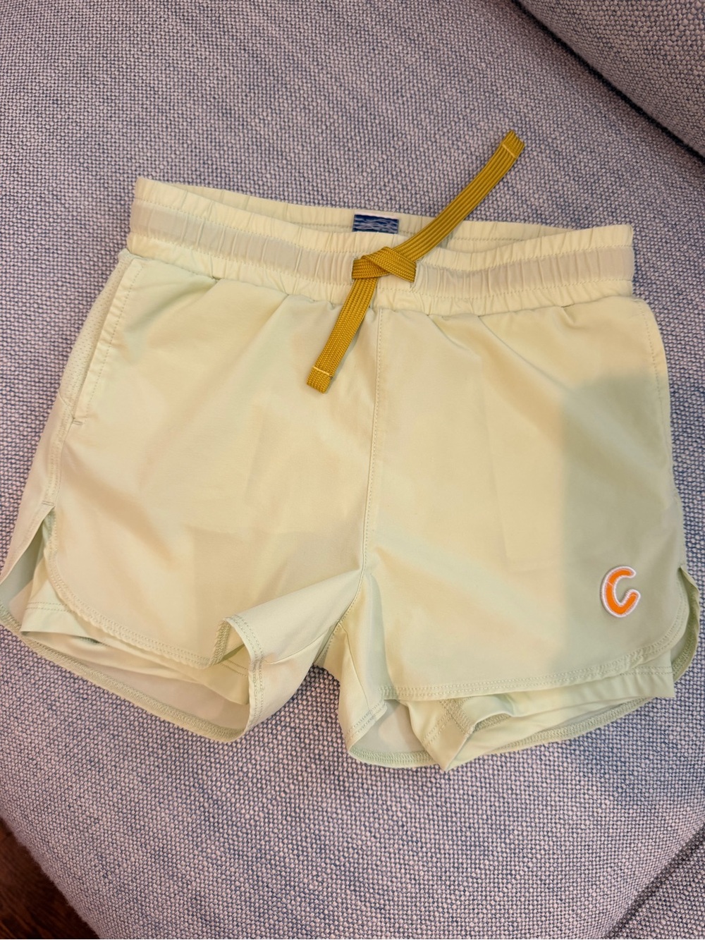 Cadets Light Green “Cardio” Athletic Shorts with Lining